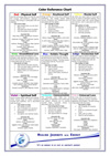 Detailed Color Reference Chart