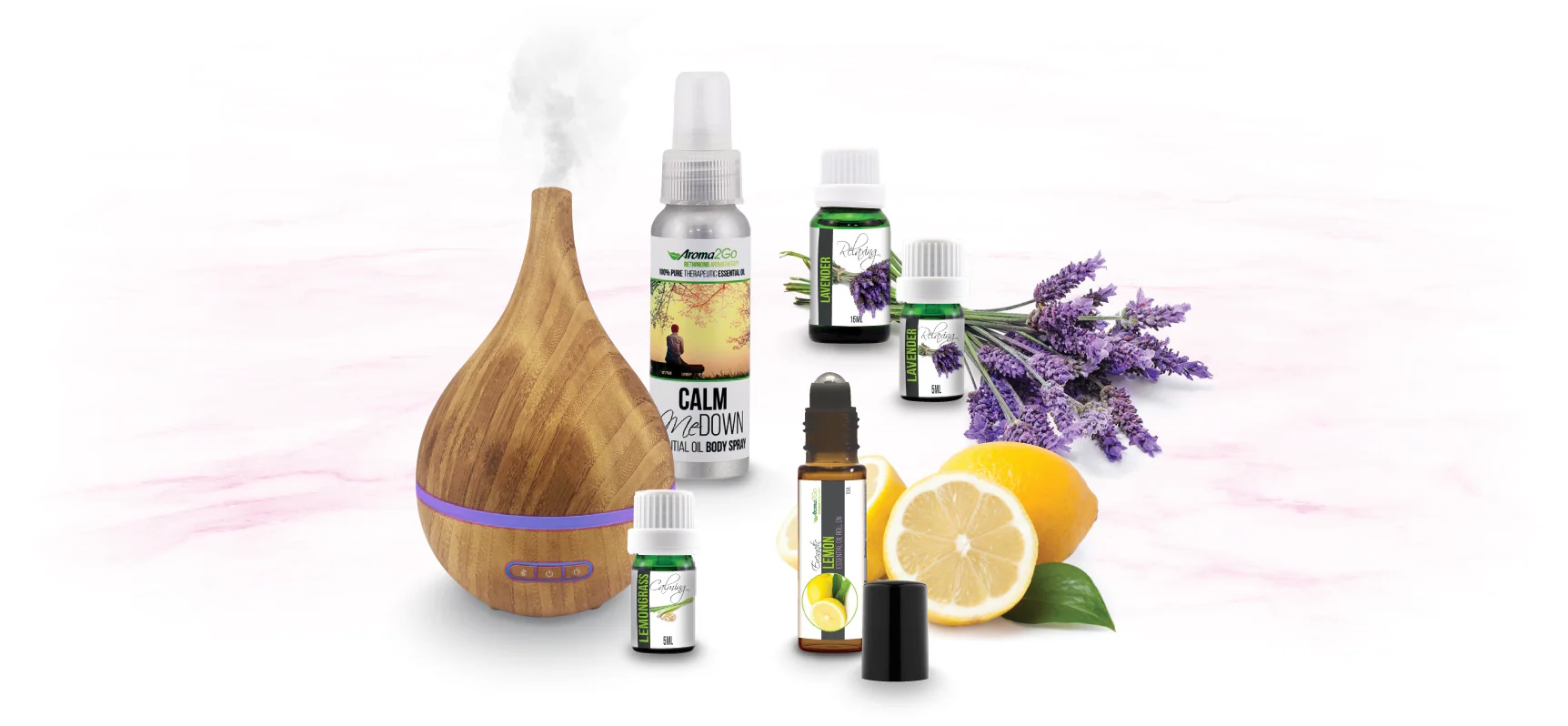 Color Vibrations of Aromatherapy Oils