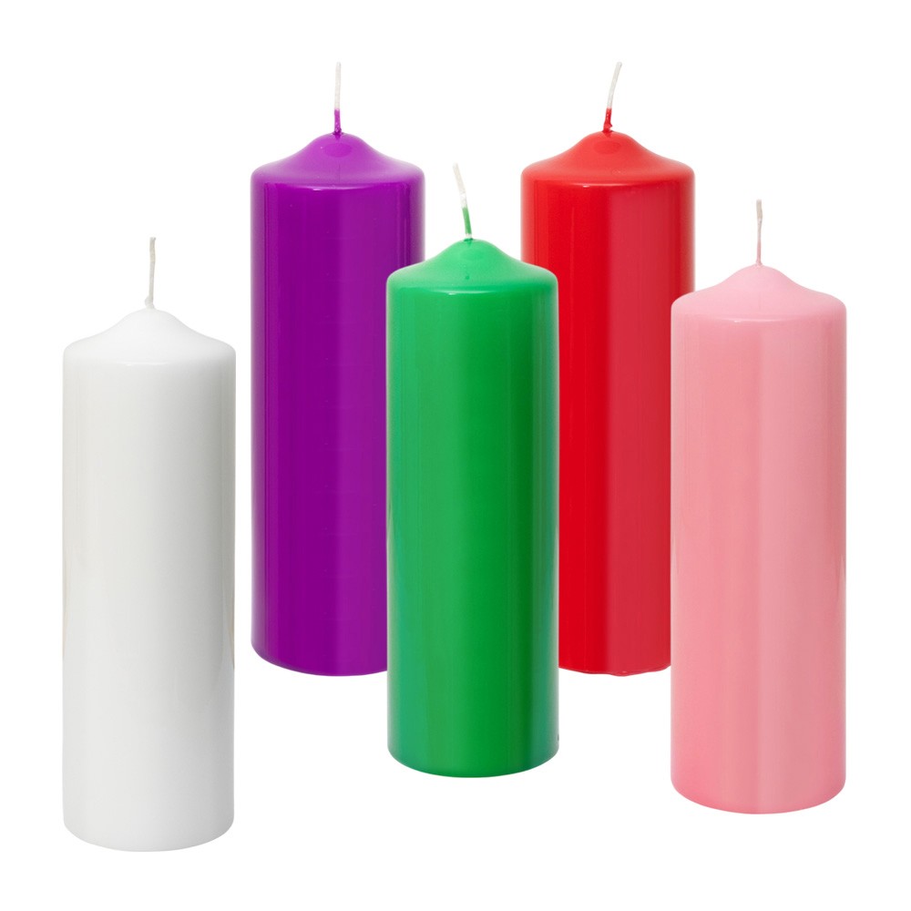 Colored Candles for Healing