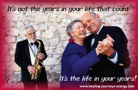 Quote - It's the life in your years!