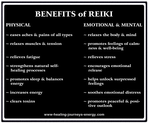 Benefits of Reiki!